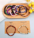 BOMAIL 12PCS 6MM Gemstones Beaded Bracelet for Women Healing Crystal Stone Bracelets Round Beads Semi-Precious Stretch Bracelet Set Unisex Jewelry...
