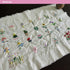 72Pcs Water Soluble Stabilizer for Embroidery Stick and Stitch Embroidery Paper Tear Away Embroidery Stabilizers with Flower Patterns for Embroide...
