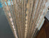 Hysenm Door String 39x79 Inch Curtains Champagne Panel Soft Balls Romantic Glitter Fringe Room Divider Home Décor Wedding Girls Bedroom Window Liv...