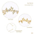Crystal Headband Bridal Tiara Flower Shape Women's Headpiece Metal Rhinestone Headbands For Girls...