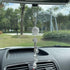 Bling Car Accessories for Women and Man,Cute Decor Women,Lucky Crystal Sun Catcher Ornament,Rear View Mirror Ball Charm (30 mm Clear) (White)...
