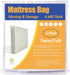ComfortHome Mattress Bag for Moving and Storage, 4 Mil Extra Thick, Twin and Full Size, 1 Pack Clear...