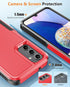 JXVM for Samsung Galaxy A14 5G Case: Dual Layer Shockproof Military Heavy Duty Full Body Protection Tough Rugged Durable Protective Cell Phone Cov...