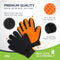 Pet Grooming Gloves - Gentle Deshedding and Washing Glove - Cat Grooming Glove - Dog Grooming Gloves - 260 Silicone Tips Per Dog Brush Gloves for ...