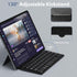 Doohoeek Universal Bluetooth Keyboard for Samsung Galaxy Z Fold, iPads, Tablets and Phones, Dual Bluetooth Mini Keyboard with Any-Angle Kickstand ...