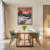 Posterizer 1 pcs-beautiful scenary of snowy winter in oil painting style-3-Landscape & Nature Art-GIft for Men Women Teens-Dining Room Decor- unfr...