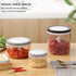 Manual Food Chopper Vegetable Chopper, ZWCEGND 550ML Garlic Mincer Hand Pull String Onion Cutter with Big Pull Ring for Veggies, Meat, Ginger, Pep...