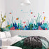 Removable 3D Under The Sea View Grass Wall Decal - DIY Ocean Coral Seaweed Stickers Murals - Peel and Stick Home Decor for Kids Bedroom, Bathroom,...
