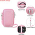 Carrying Case for Panasonic Lumix LX10/ LX100/ ZS60/ ZS70/ ZS80/ ZS200/ ZS100 4K Digital Camera, Vlogging Camera Travel Bag Storage Cover, Mesh Po...