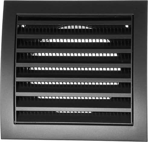 Anthracite Exhaust Hood Vent 4'' Inch with Built-in Pest Guard Screen, Anthracite, Air Vent Cover, HVAC Exhaust Vent Duct Cover, Exhaust Cap