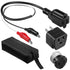 Dreyoo Circuit Breaker Finder Adapter Accessory Kit, Circuit Breaker Leads Tester with Clips, Light Socket, 3-2 Prong Grounding Outlet Adapter and...