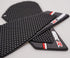 Motorcycle Tank Side Traction Pad, Anti Slip sticker ,Gas Tank Pad, Traction Side, Fuel Knee Grip Decal for GSXR 600 750 2011-2015 (black) with Ra...
