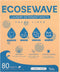 Laundry Detergent Sheets, 80 sheets, Fresh linen Scent, Hypoallergenic and Eco-Friendly Laundry Strip, Perfect for Travel Camping,Apartments, Dorm...