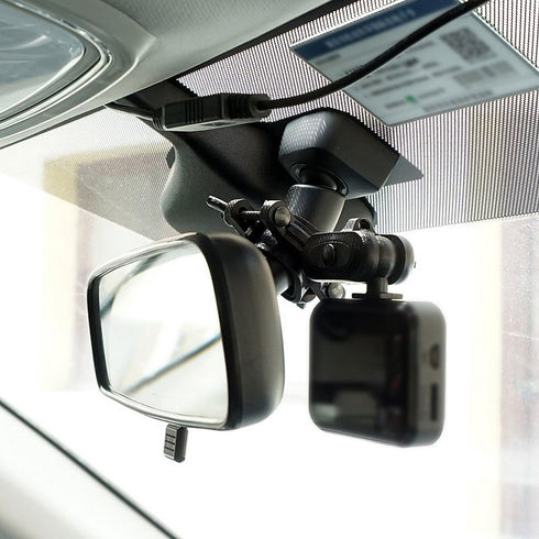 PRUVEEO Dash Cam Mirror Mount Kit for 95% Dash Cam and GPS...