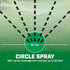 Chapin 6-9487: Circular Pattern Spot Sprinkler 2 Pack, 360 Degree Sprinkler Head for Small Gardens and Lawns, Up to 30ft Coverage Area, Lawn Sprin...