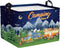 Clastyle Black Night Camping Storage Basket Clothes Toy Tool Food Picnic Basket Outdoor Beach Pool Towel Basket Rectangle Moutain Lake Fir Tree Ca...