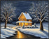 Posterizer 1 pcs- quaint old village-building in the nature 3-Landscape & Nature Art-Floral Botanical Art- Decor for Home & Office- unframed wall ...