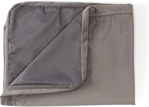 Best Friends by Sheri Dog Bed Cover Replacement for Nap Mat Dog Bed, Microfiber Ilan, Grey, 27" x 36"...