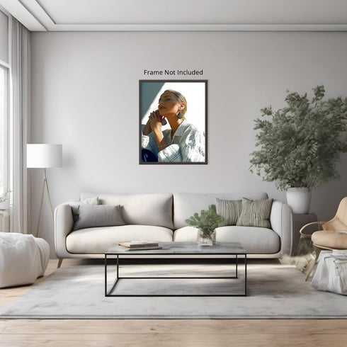 Posterizer 1 pcs-minimalist-90s models inspired photography art 4-Photography Art-Retro Art-Decorations for Bedroom, Office, Living Room - unframe...