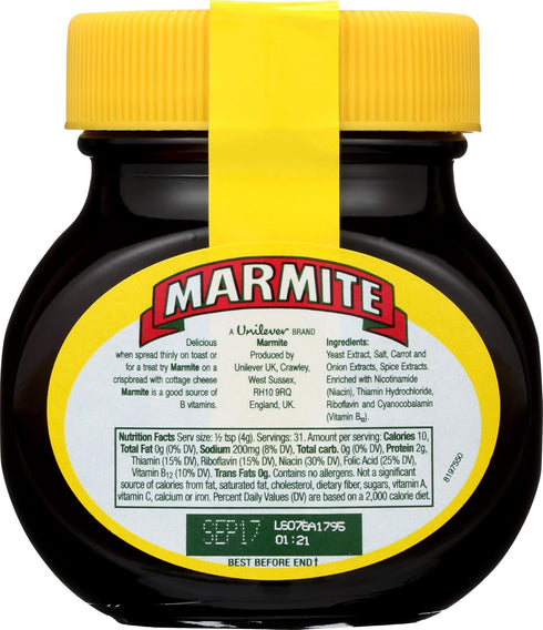 Marmite Yeast Extract, 4.4 Ounce...