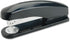 Desktop Stapler Black, with 5000 Staples - with Desktop Tape Dispenser Black Non-Skid Base with 6 Premium Rolls Invisible Tape - for Home, Office,...