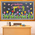 Tulip Bulletin Board Set Classroom Decorations Mother's Day Tulip Flowers Cutouts Welcome Spring Wall Decals Floral Bee Birds Butterfly Paper-Cuts...