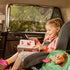 Munchkin® Brica® Magnetic Stretch to Fit™ Sun Shade, Black, 1 Pack...
