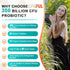 Probiotics for Women & Men - 300 Billion CFU & 24 Strains Probiotic with 15 Organic Herbs Prebiotics Blend, for Overall Digestive Health, Immune, ...