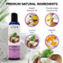 Coconut Flavored Massage Oil for Couples – Edible Massaging Lotion with Vitamin E, Sweet Almond and Coconut Oil is Non Sticky and Gentle on Skin –...