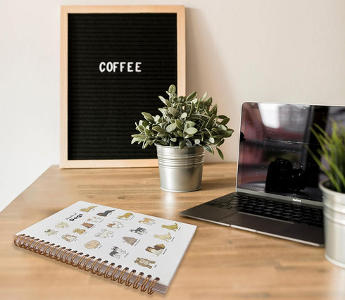 Dog Notebook, Dog Journal, Gifts for Dog Lovers, Dog Mom Gifts, Dog Owner Gifts, Cute Notebook, Spiral Notebook 5.5x8.3...
