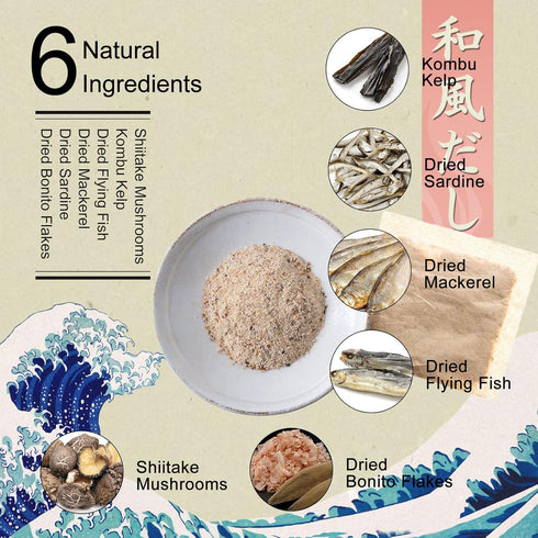 Grelim Dashi Stock Japan Dashi Soup 18 Packets, Natural Domestic Ingredients, Additive Free, MSG Free, Made in Japan Extremely Tasty 8g x 18 Pacs ...