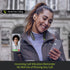Bluetooth Headset, 2024 Upgraded Neckband Bluetooth Headphones with Retractable Earbuds, Noise Cancelling Stereo Earphones with Mic, Foldable Wire...