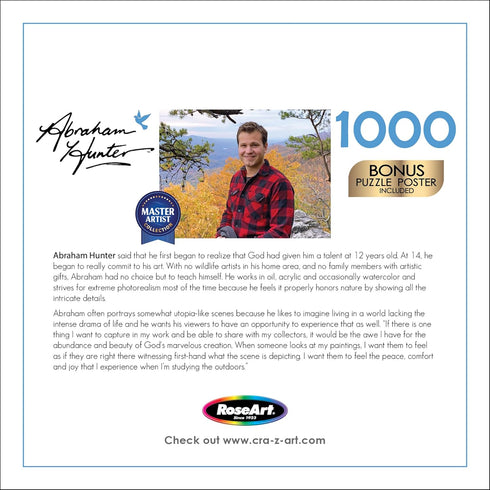 RoseArt - Abraham Hunter - Coastal Light - 1000 Piece Jigsaw Puzzle for Adults...