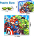 LELEMON Avengers 100 Piece Jigsaw Puzzle for Kids Ages 4-8, Cardboard Material, Portable Metal Storage Box, Educational Toy for Girls and Boys...