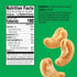 Emerald Nuts Roasted and Salted Whole Cashews (1-Pack), 5oz Resealable Bag, Kosher Certified, Non-GMO, Contains No Artificial Preservatives, Flavo...