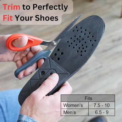 Burlingham's Height Increase Insole, Shoe Lifts for Men and Women (2 Inch) Elevated, Cushioned Heel Inserts and Arch Support Insoles | Lifted, Sup...