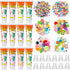 Lineshading 12 Set DIY Phone Case Kit Whipped Cream Glue Kit Include 12 Pcs Simulation Cream Glue 15ml with Nozzle 2 Pack Candy Theme Decorations ...
