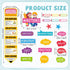 67Pcs Writing Process Bulletin Board Set Classroom Writing Paper Cutouts Pencils Writing Bulletin Board Cutouts Writing Process Poster for Wall Do...