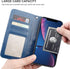 Bocasal for iPhone Xr Wallet Case with Card Holder PU Leather Magnetic Detachable Kickstand Shockproof Wrist Strap Removable Flip Cover for iPhone...