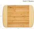Totally Bamboo Hana Cutting Board – 10" x 7" Small Bamboo Prep Board | Lightweight, Durable & Gentle on Knives | Stylish Compact Cutting Surface f...