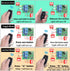 DieseRC DC 12V 24V 30V Secure Remote Control Switch Universal Wireless 433Mhz rf 10A Relay Receiver Board with 2 Transmitter Key fobs for Motor Li...