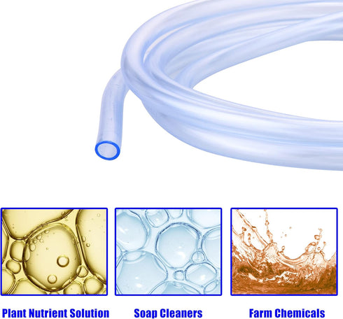 PWACCS Pressure Washer Siphon Hose with Filter, Downstream Soap Chemical Injector Parts for Power Washing, 10 Feet, 2 Filters...