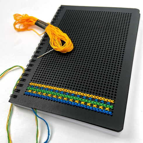 Genuine Fred STITCH PLZ, DIY Cross Stitch Journal Kit...