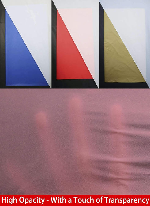 Pink Plastic Tablecloths 2 Pack Disposable Table Covers 84 Inch Circle Bridal Shower Party Tablecovers PEVA Vinyl Table Cloths for BBQ Picnic Birt...