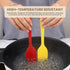 High Heat Flexible Silicone Spoon Spatula - 10.4in Seamless Baking Bowl Scraper and Cooking Scraper for Nonstick Cookware - Silicone Spatulas for ...