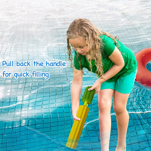 Water Gun Set, Red, Yellow, Blue, Suitable for Children, Ideal for Summer Parties and Outdoor Activities...