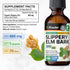 BIO KRAUTER Slippery Elm Bark Drops - Ulmus Rubra Slippery Elm Liquid - Respiratory & Digestive Health - Vegan, Alcohol & Sugar Free Extract - 2 F...