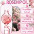 2PCS Rose Essential Oil,Premium Multi-Use Rose Fragrance Oil for Skin Use & Aromatherapy,Moisturizing Rose Oil Essential Oil for Face,Diffuser,Ski...