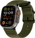 Hiking Trail Nylon Band | The Original Rugged Compatible with Apple Watch Band for Men & Women - Soft, Breathable, Woven Water-Resistant Nylon Men...