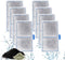 driamor 8 Pack Filter Cartridges for Top Fin EF-S Element and BF5 BETTAFLO Filter, Thickened Fish Tank Replacement Filters Cartridge with Zeolite...